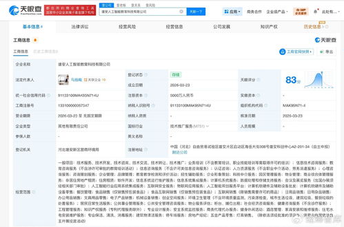 雄安新區(qū)迎來(lái)人工智能教育科技新力量，注冊(cè)資本5000萬(wàn)元聚焦信息技術(shù)咨詢服務(wù)